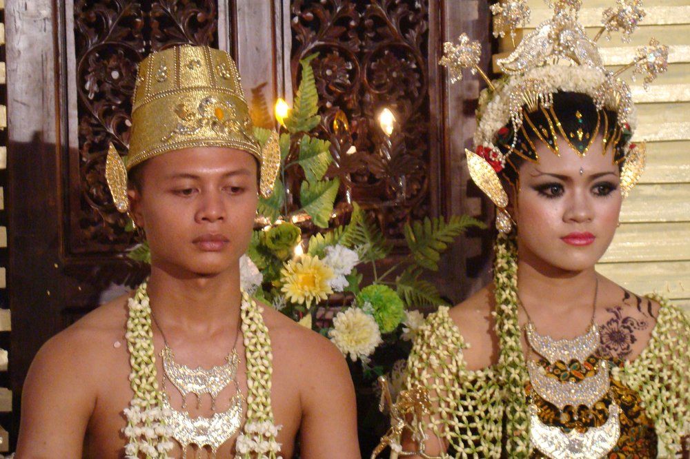 Свадьба на острове Ява