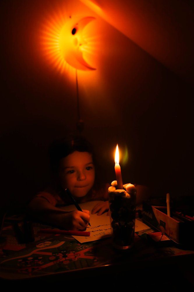 Свеча горела....