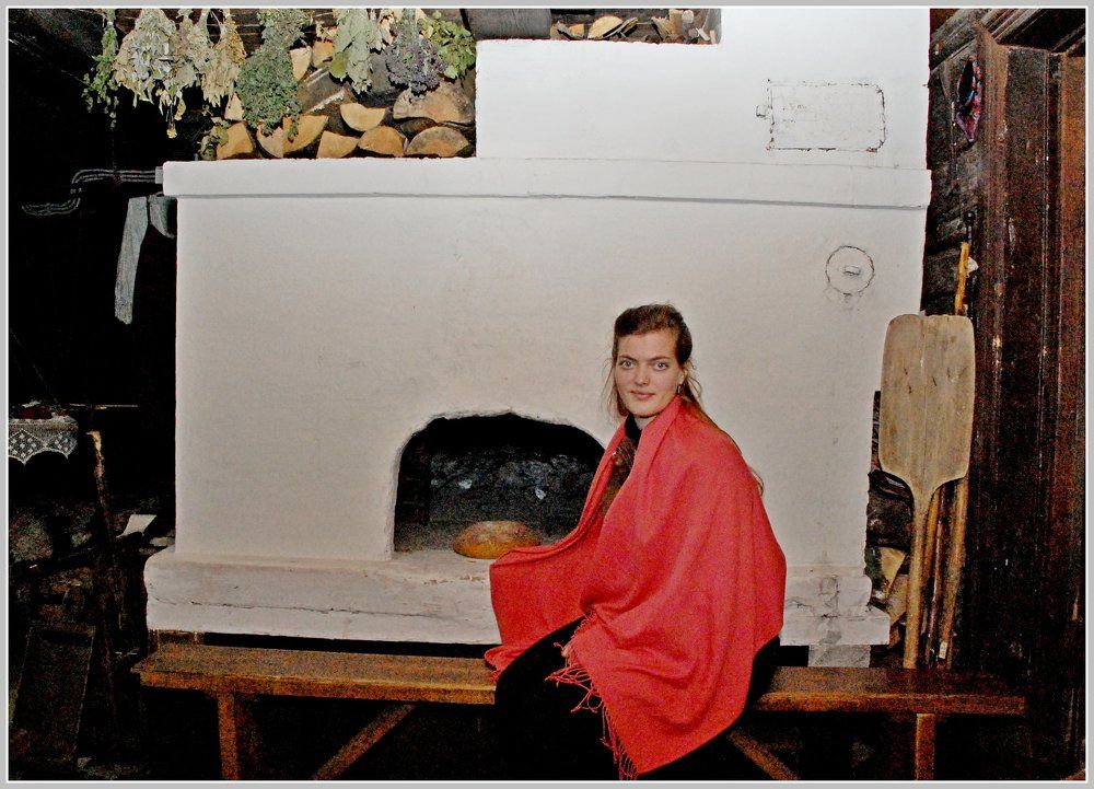 В доме Арины Радионовны( няни А.С.Пушкина)