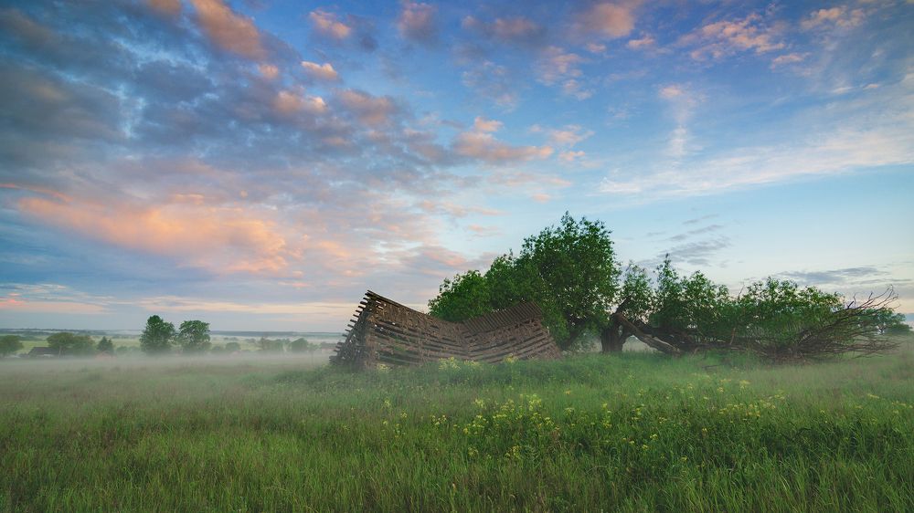 Утро в деревне