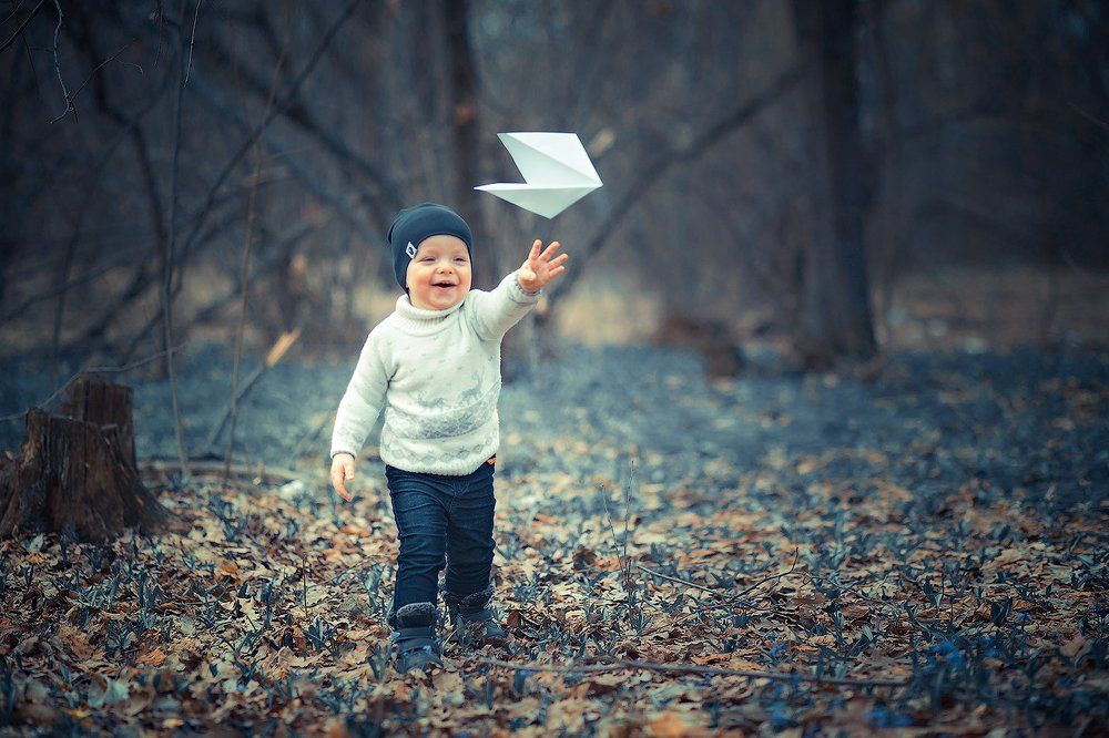 Бумажный самолетик