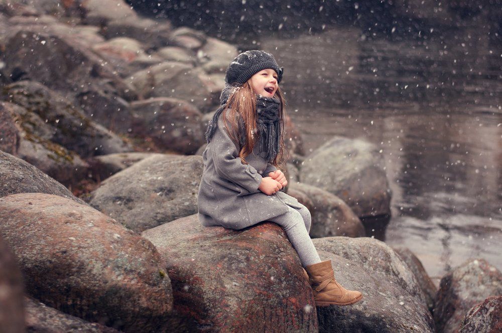 Весенний снег