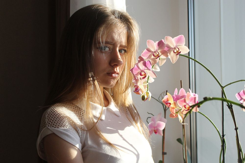 Нежно розовый