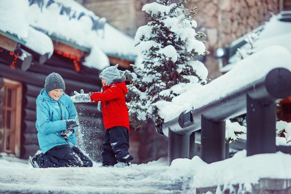 в гостях у Санты