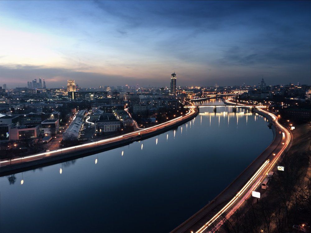 Весна в Москве