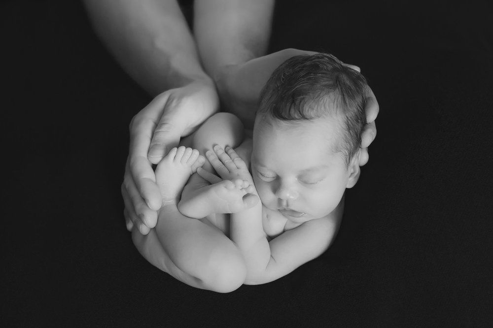 в папиных руках