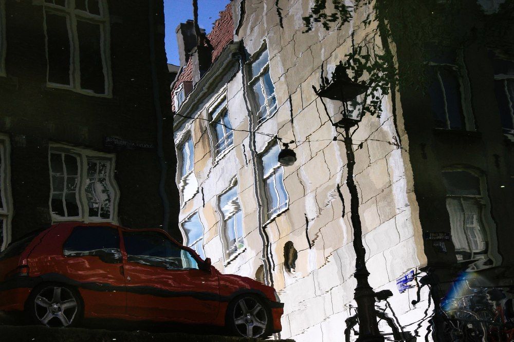 Амстердам в реке