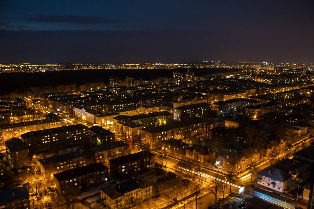 Ночная Пермь