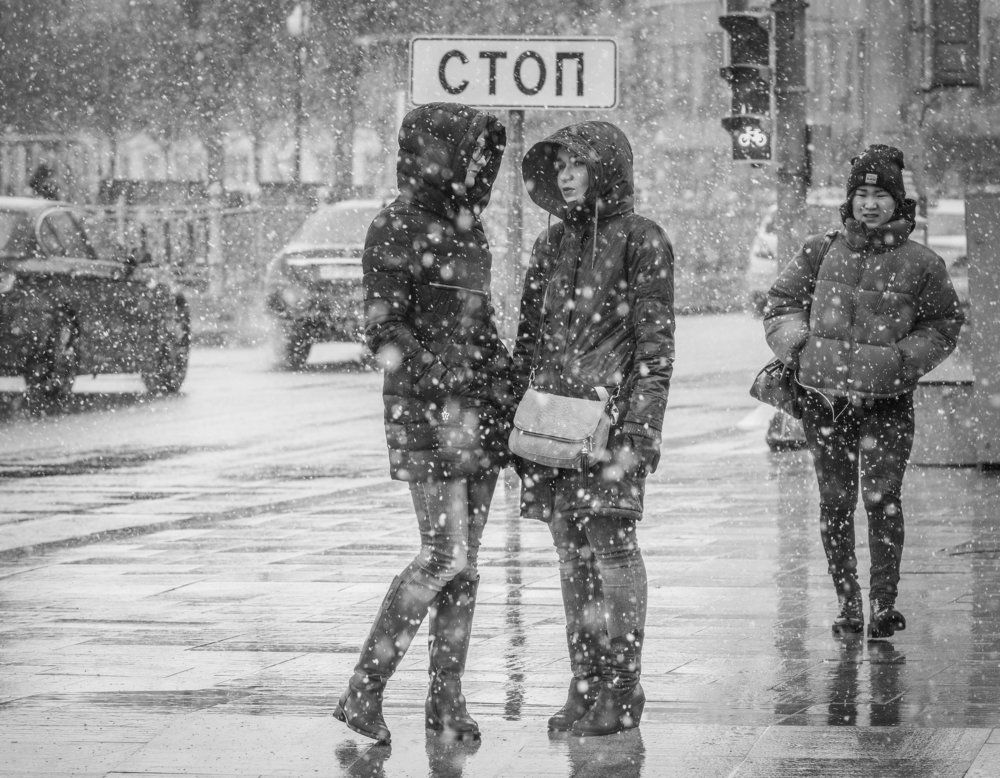 Снежный заряд.