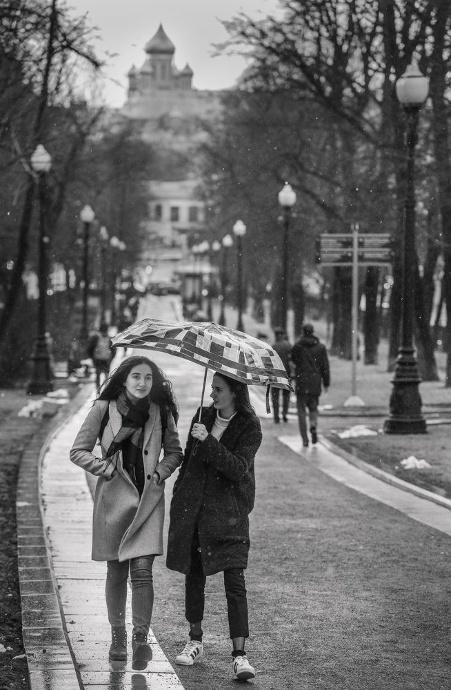 На Петровском бульваре.