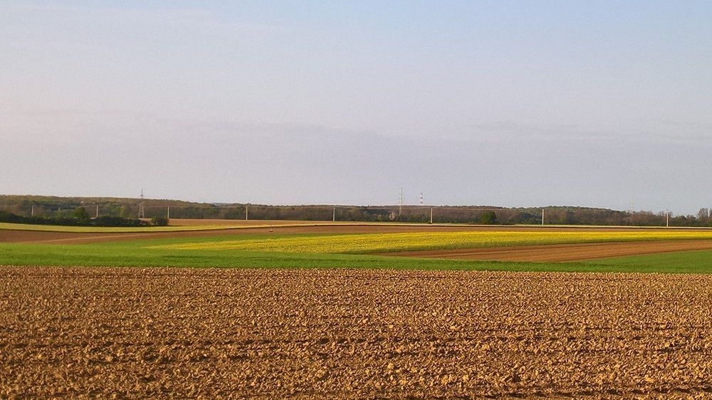 April scenes from a village