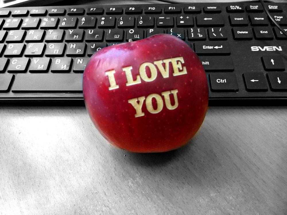 I love you