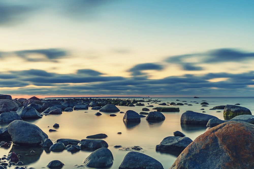 Landscape at the baltic sea