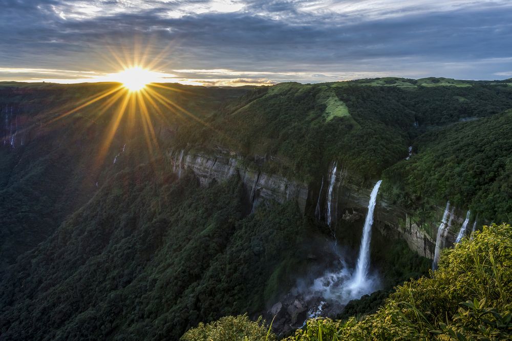 Beneath the monsoon skies