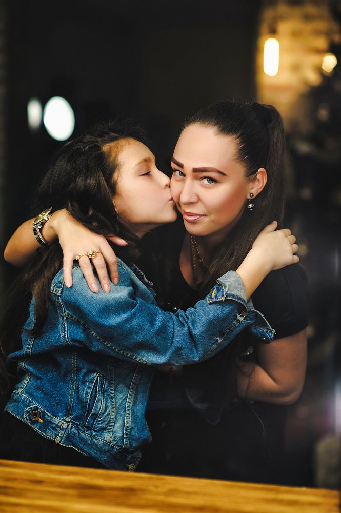 Мама и дочка!