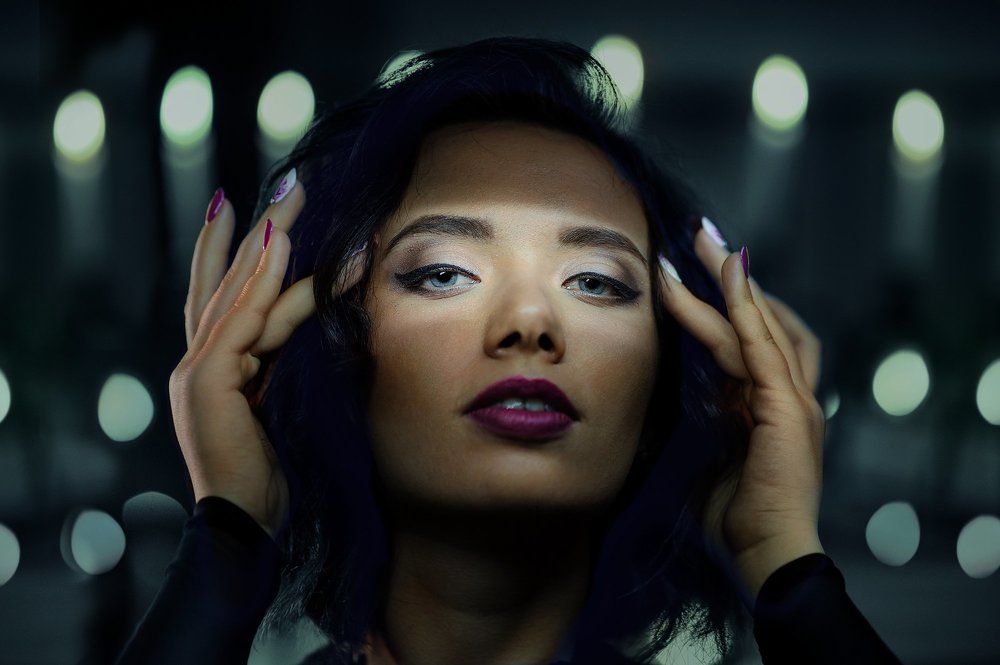 Портрет при свечах