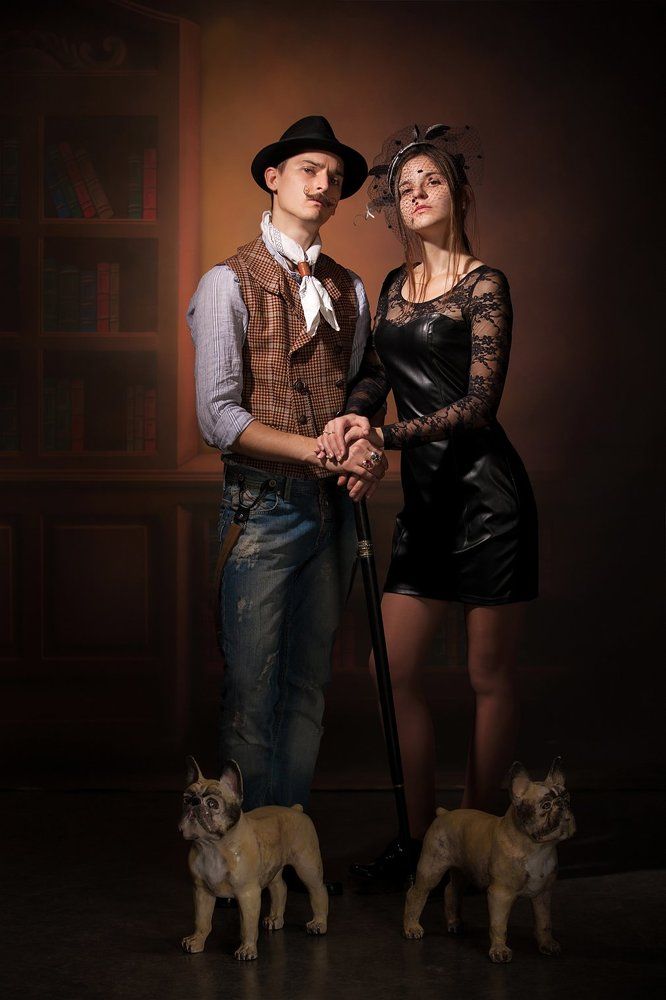 Портрет слегка в английском стиле...