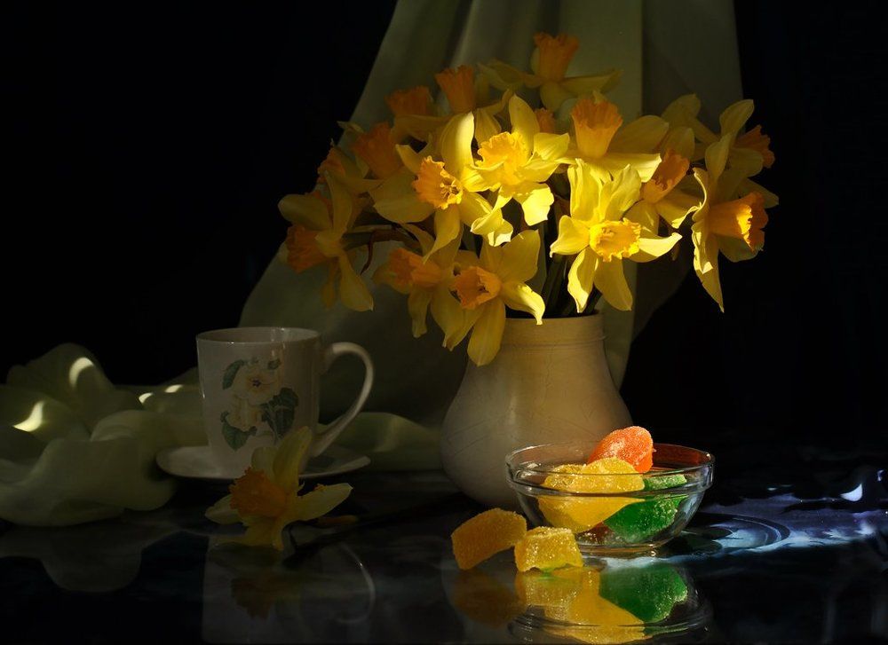 В солнечном луче