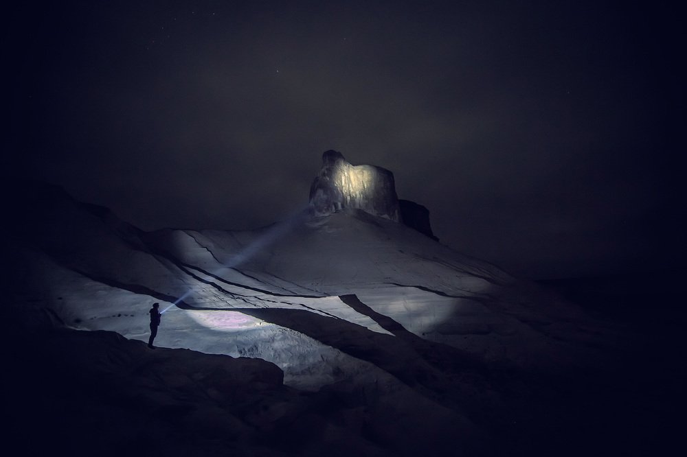 Плато Устюрт. Меловая гора.