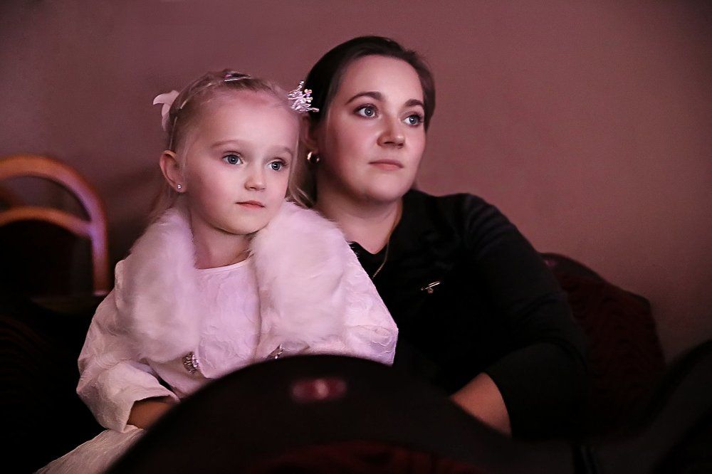 На спектакле