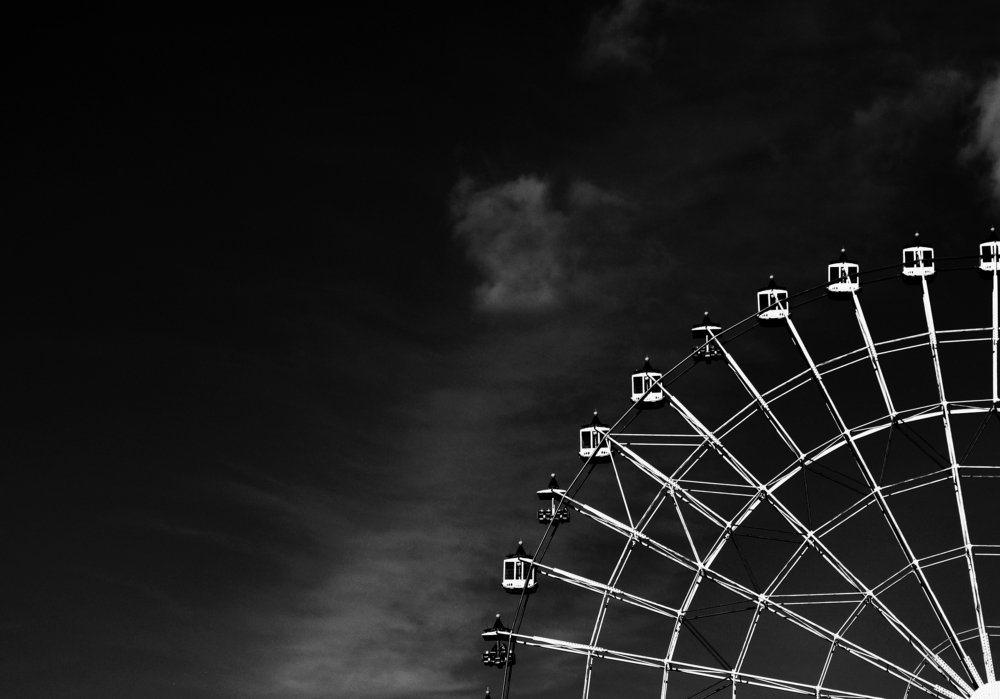 In the sky