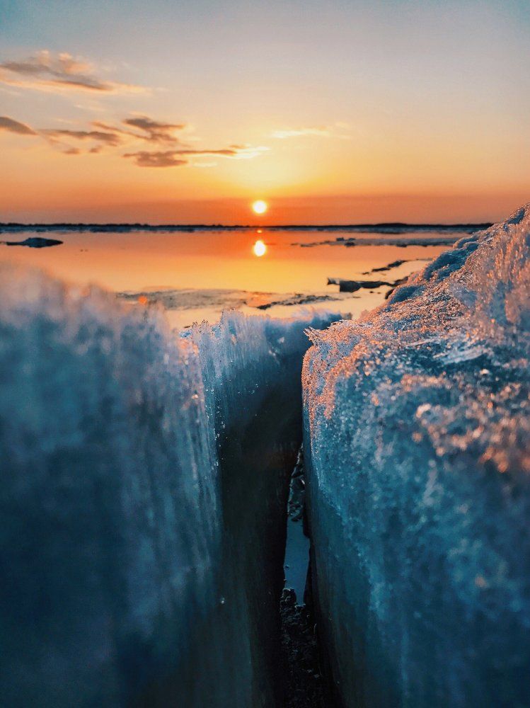 Закат над Амуром