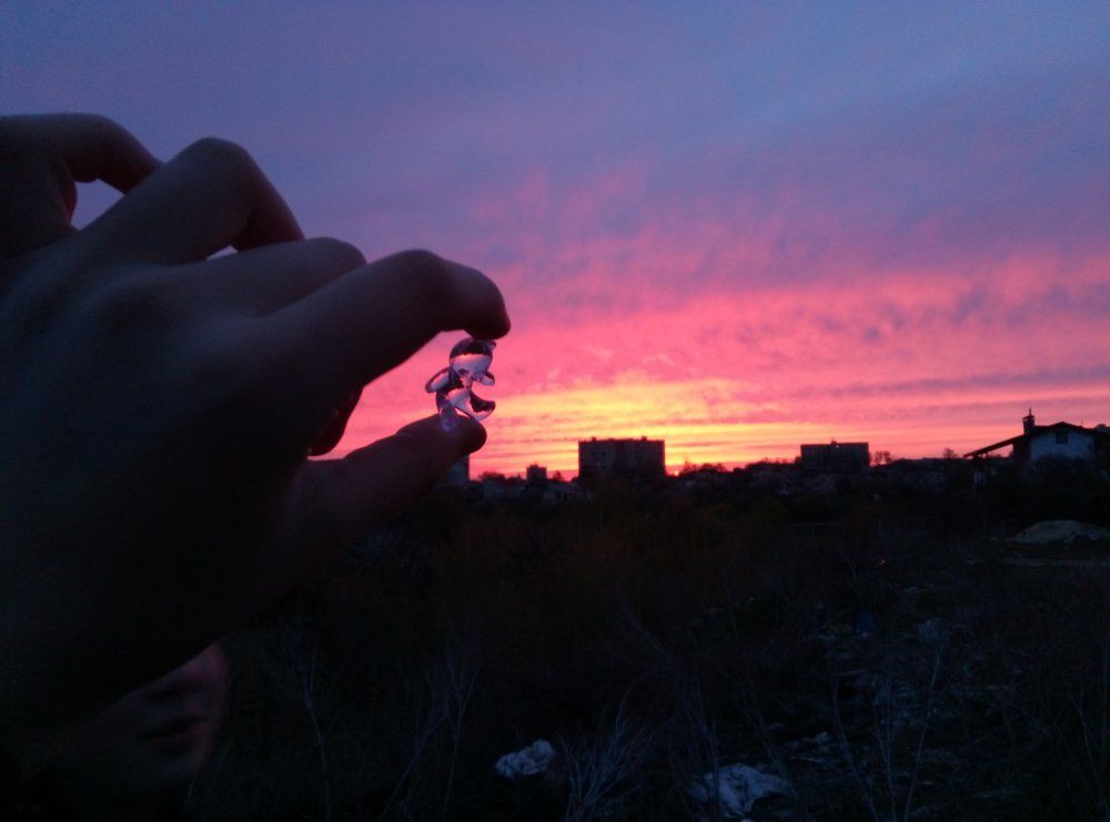 Red sky