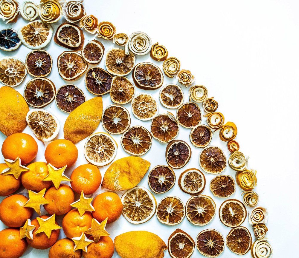 Мандариновое солнце