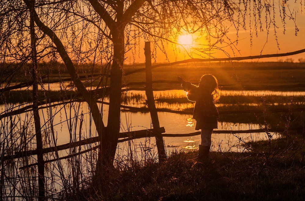 Заплетала косы солнечных лучей