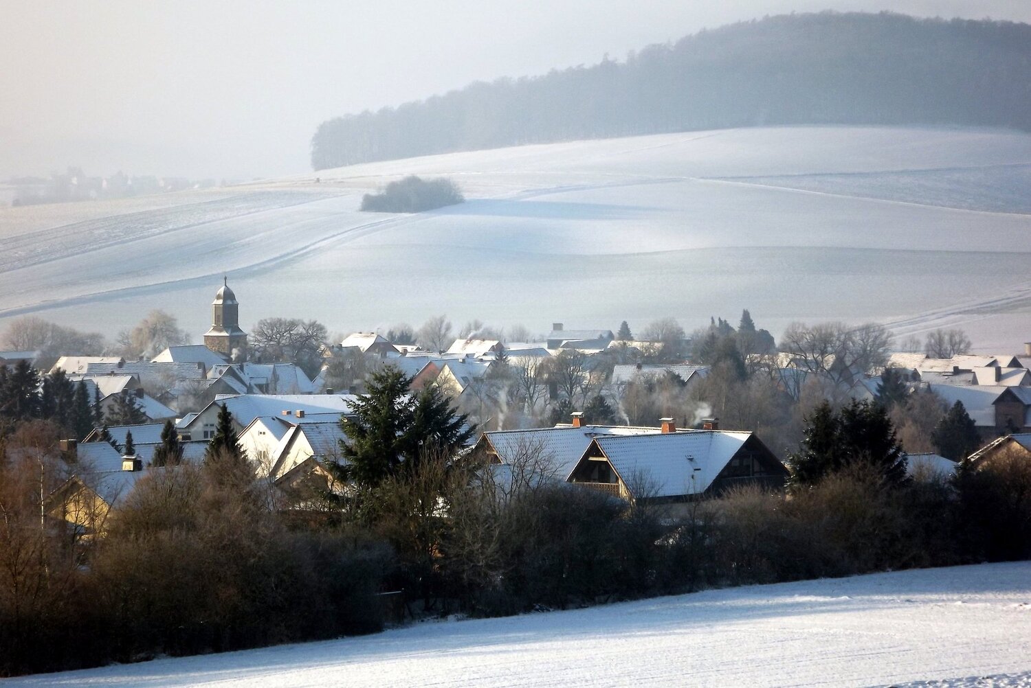 Зимняя ДЕРЕВНЯ...
