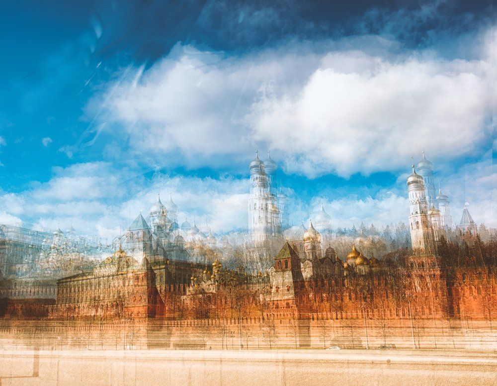 Москва в апреле