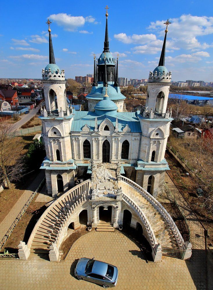 Церковь в Быково. Вид с Колокольни