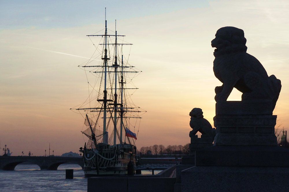 Вечерний Петербург.