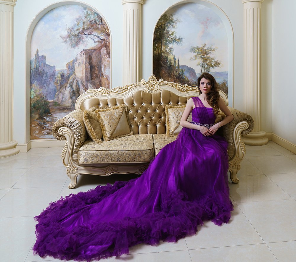 Retro in purple