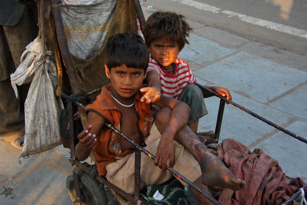 Индия.Из трущёб.