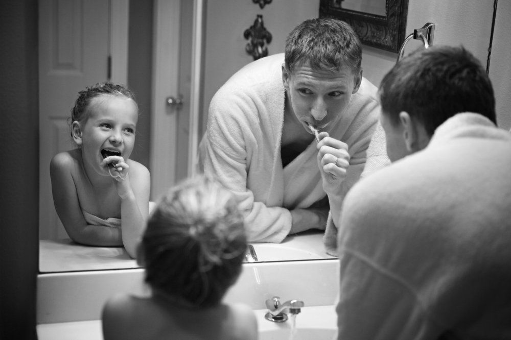 Наконец-то папа вернулся!