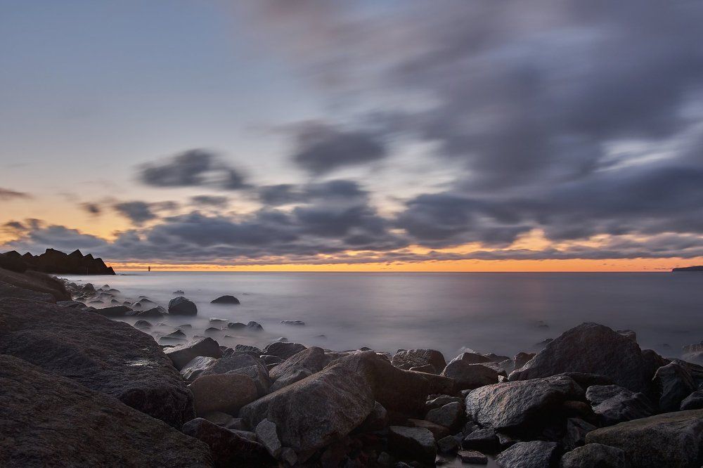 Закат на молу