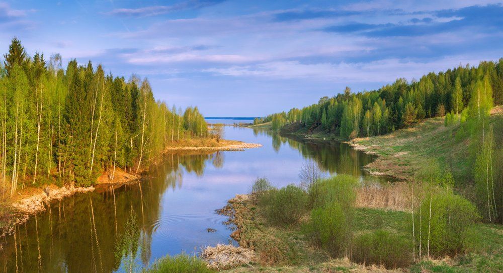 Весна на реке Чабышевка