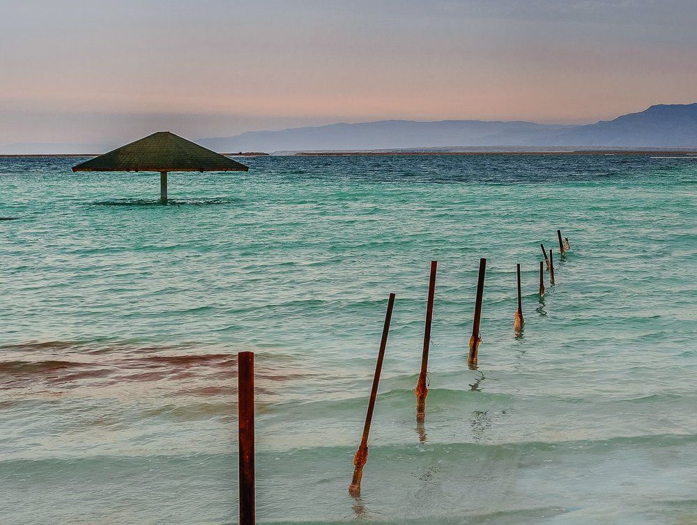 на Мертвом море