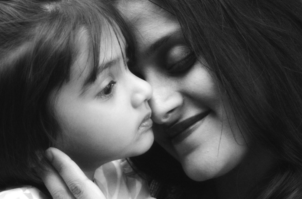 Expression of motherhood