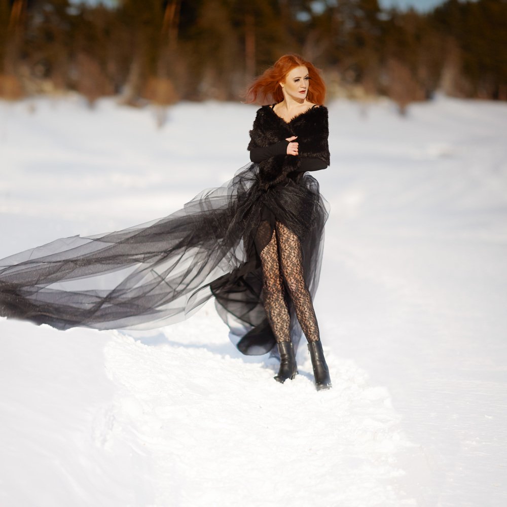 Фотопроект "La Veuve Noire"