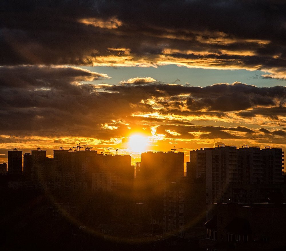 Пожар заката