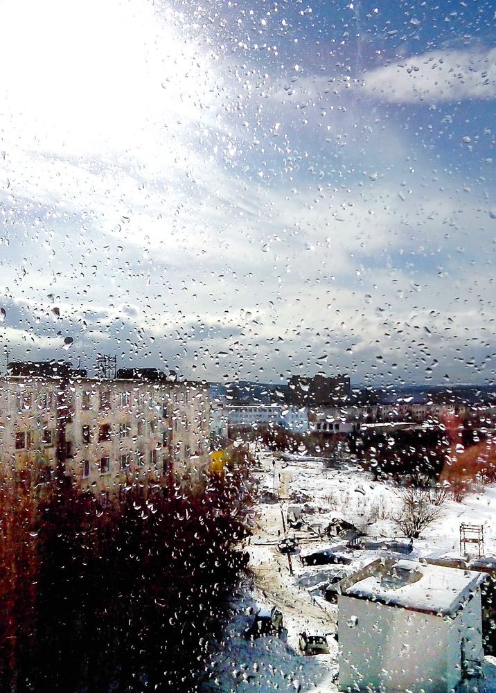 После дождя....