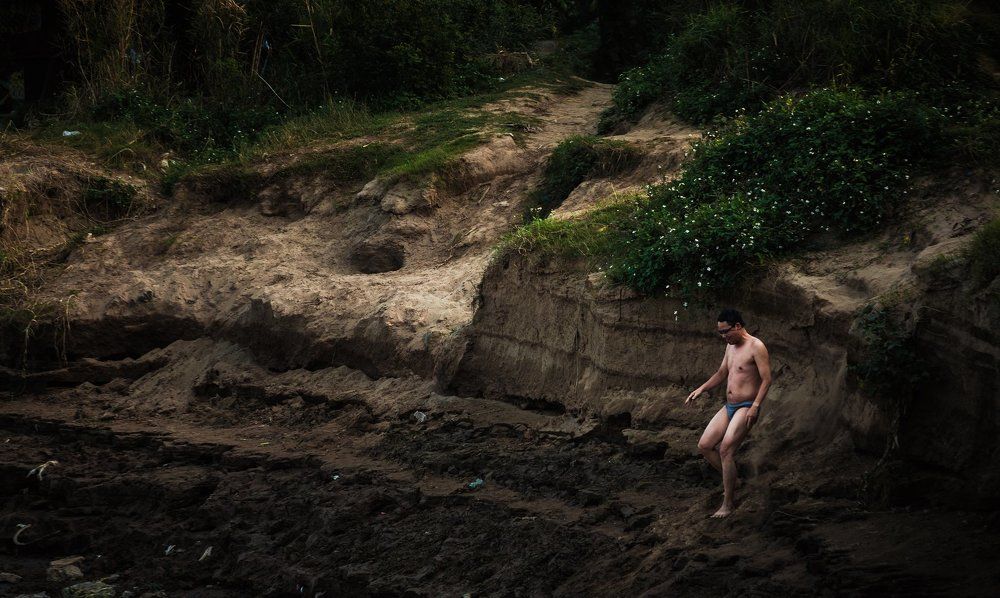 Running to the river