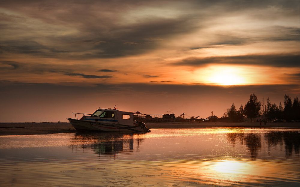 Klebang Beach Sunset