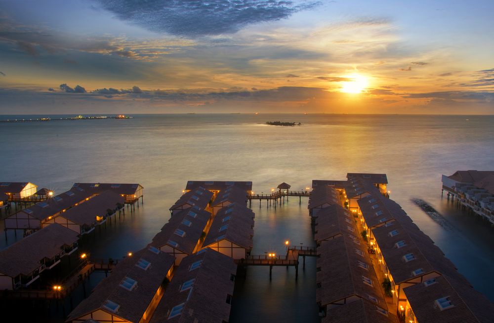 Sunset Port Disckson