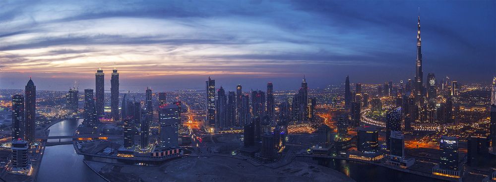 Dubai by Night