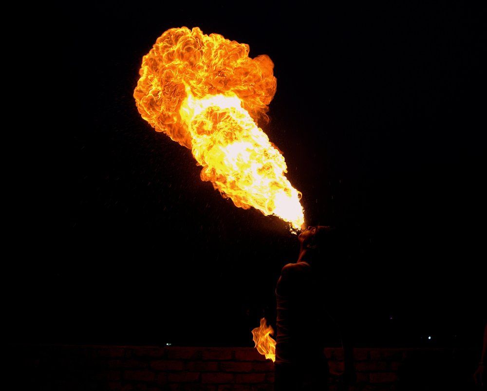 Play with fire...