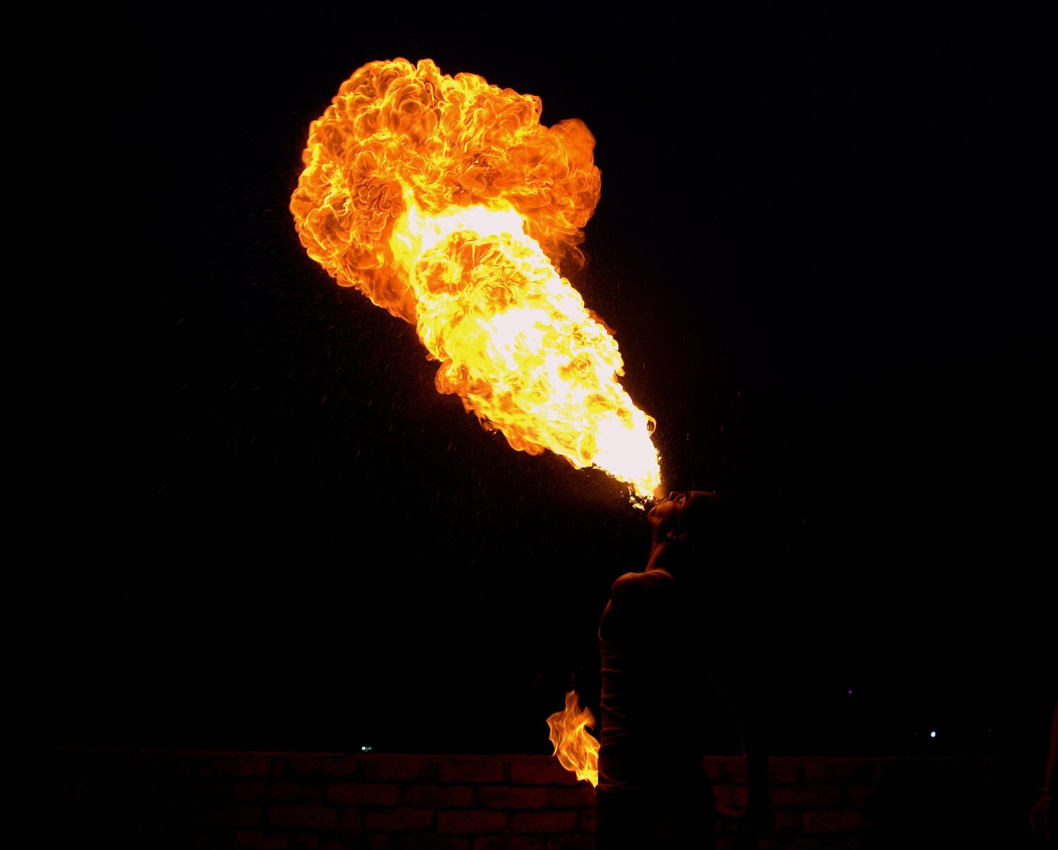 Play with fire...