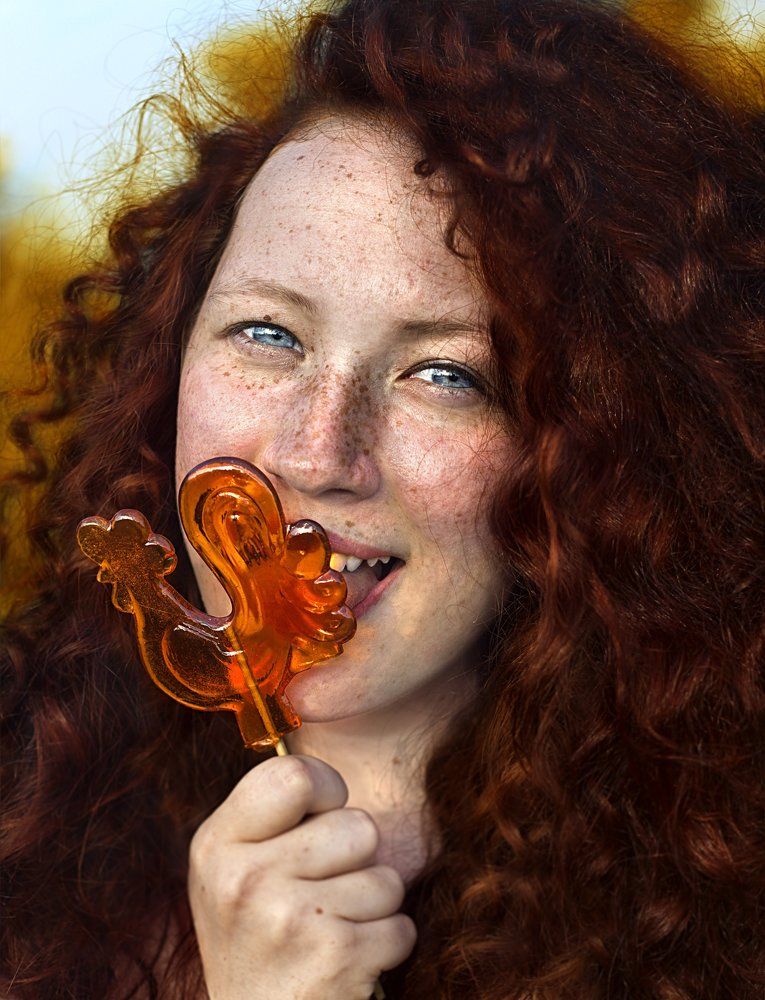 карамельный рыжик:-)